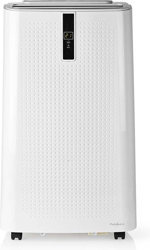 Nedis SmartLife 3-in-1 Airconditioner - Wi-Fi - 12000 BTU - 100 m³ - Ontvochtiging - Android / IOS - Energieklasse: A - 3 Snelheden - 65 dB - Wit