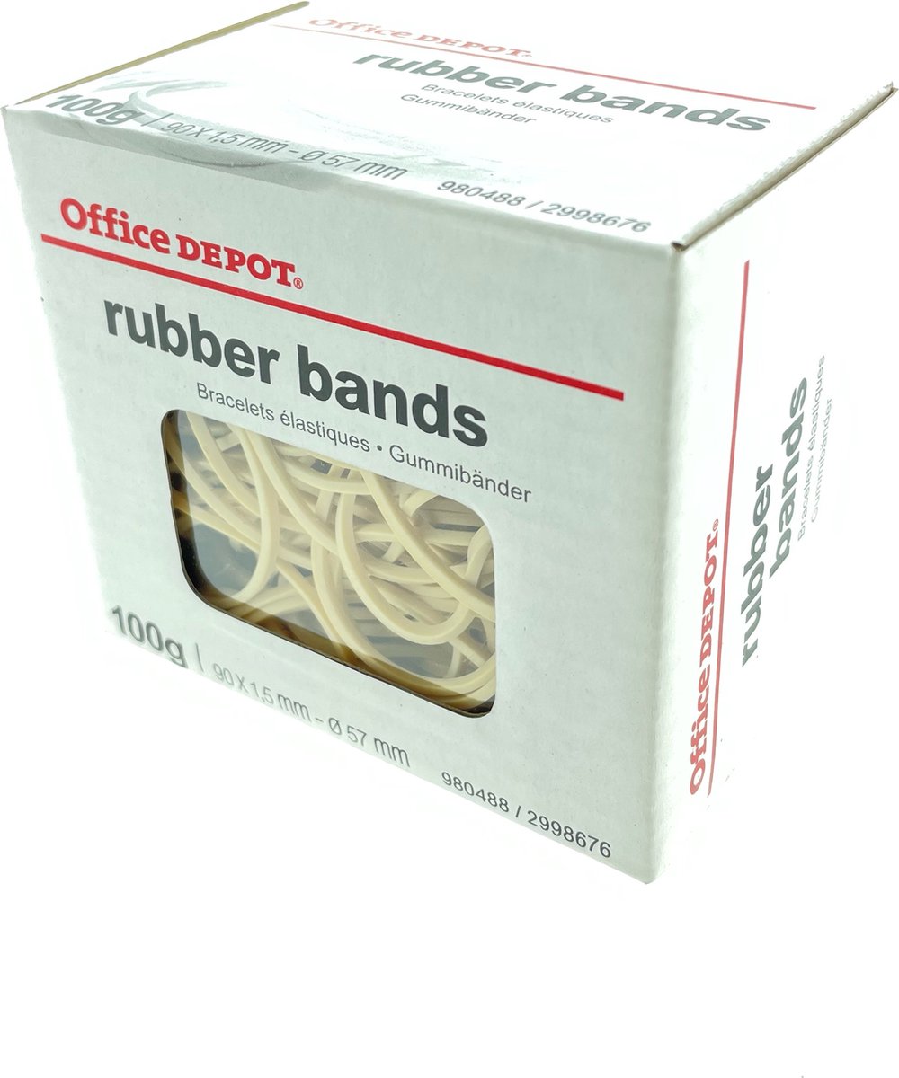 Kinzo Kabelbinder Weiß - 100 Stück, 100 X 2,5 Mm, Robuste Polybeutel-Verpackung