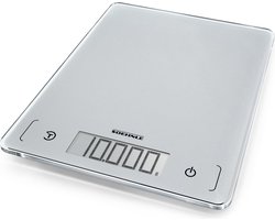 Soehnle keukenweegschaal Page Comfort 300 Slim - digitaal - 1 gram nauwkeurig - tot 10 kg - zilver Soehnle keukenweegschaal Page Comfort 300 Slim - digitaal - 1 gram nauwkeurig - tot 10 kg - zilver
