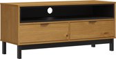 vidaXL - TV-meubel - FLAM - 110x40x50 - cm - massief - grenenhout