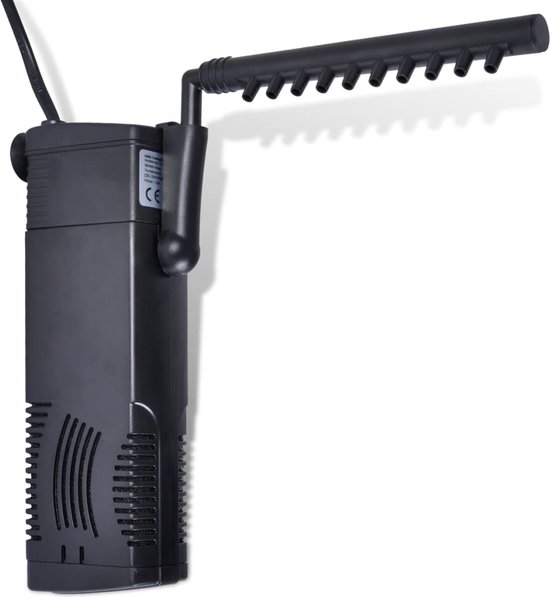 vidaXL - Aquarium - Filter - Pomp - met - actieve - koolstof - 800L/u