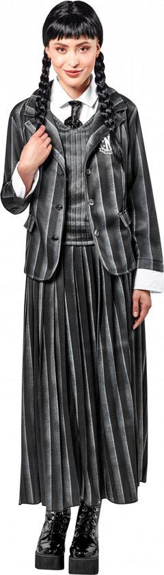 RUBIES FRANCE - Costume uniforme scolaire Mercredi Addams pour femme -  Medium | bol.