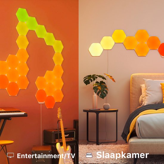 Nanoleaf Shapes Hexagon starter kit - Slimme LED/RGB verlichting