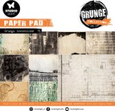 Studio Light Paper Pads Grunge Collection nr.110 SL-GR-PP110 203,2x203,2mm (09-23)