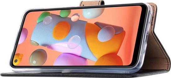 Etui LuxeBass adapté pour Huawei Mate 30 Lite - Bookcase Zwart - Etui portefeuille - Etui bibliothèque - Protège livre - Etui livre - Protège livre
