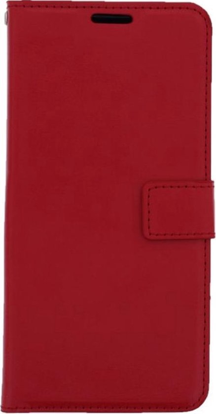 Bibliothèque LuxeBass adaptée au Poco X3 Pro - Rouge - bibliothèque - couverture de livre - étui de livre - couverture de livre