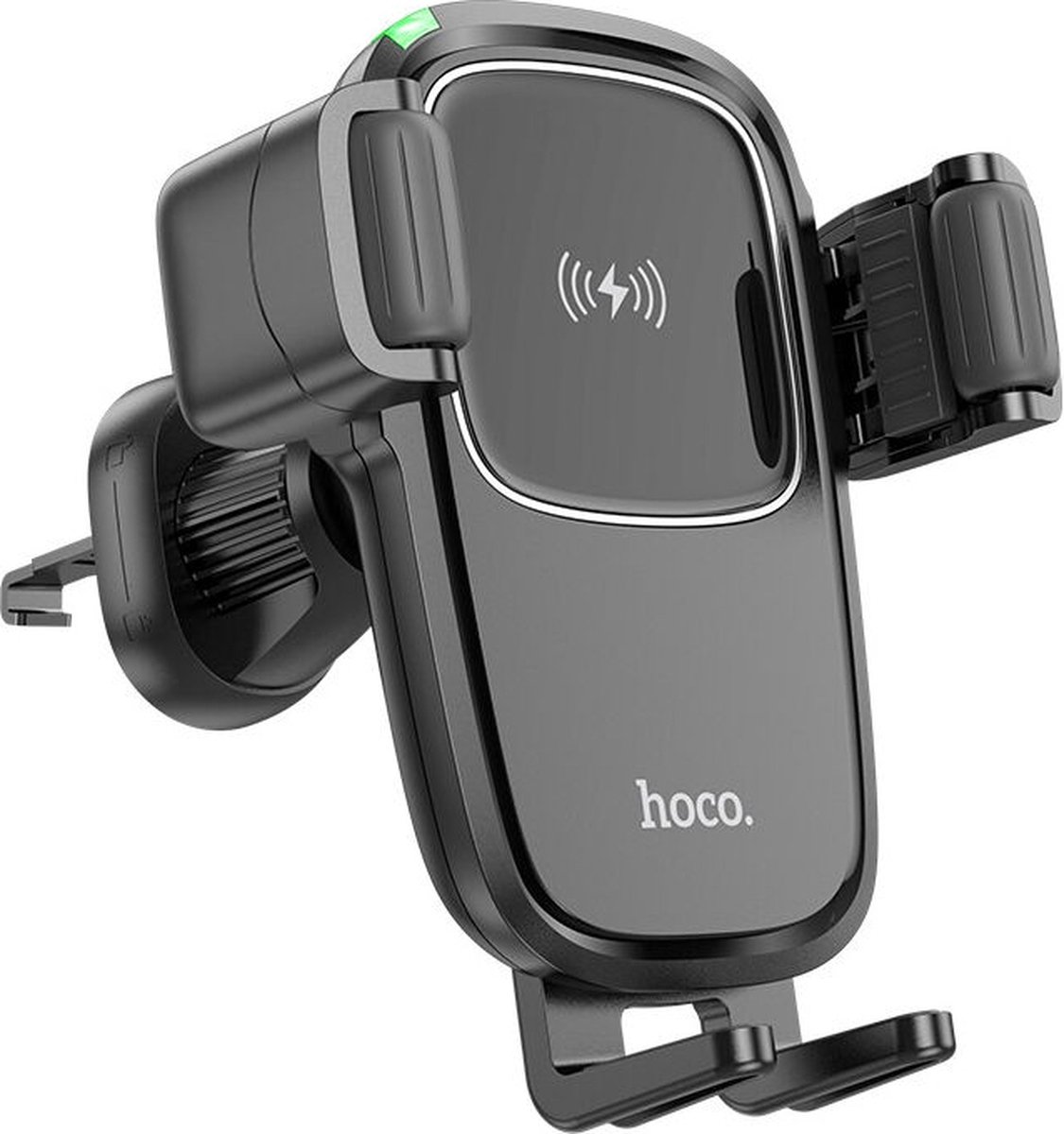 Hoco Ventilatierooster Telefoonhouder Auto met Draadloos Opladen 15W