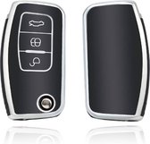 Étui pour clé de voiture Ford étui pour clé en TPU Durable étui pour clé de voiture-étui pour clé de voiture-convient pour Ford -noir-G3- Accessoires de vêtements pour bébé de voiture gadgets