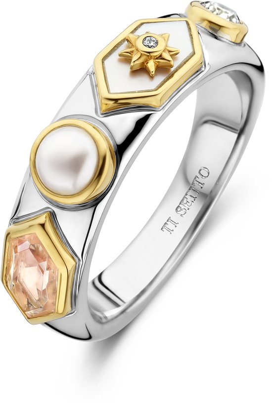 TI SENTO Ring 12314NU - Zilveren dames ring - Maat 62