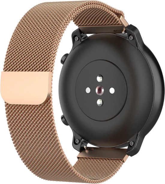 Xiaomi Amazfit GTR Milanese band rose goud 42mm bol