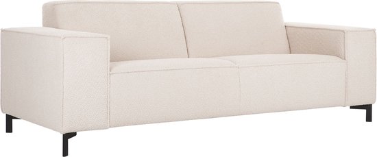 MUST Living Sofa Sky, Teddy Ecru,78x221x93 cm