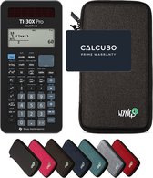 CALCUSO Pack de base Gris foncé de la calculatrice TI-30X Pro Mathprint