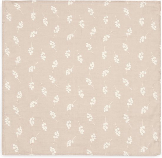 Jollein - Hydrofiele Doek Small 70x70cm - Inbakerdoek, Spuugdoekjes, Baby Doeken - Zacht Katoen - Twig - Wild Rose - 3 Stuks van Jollein — afbeelding 3