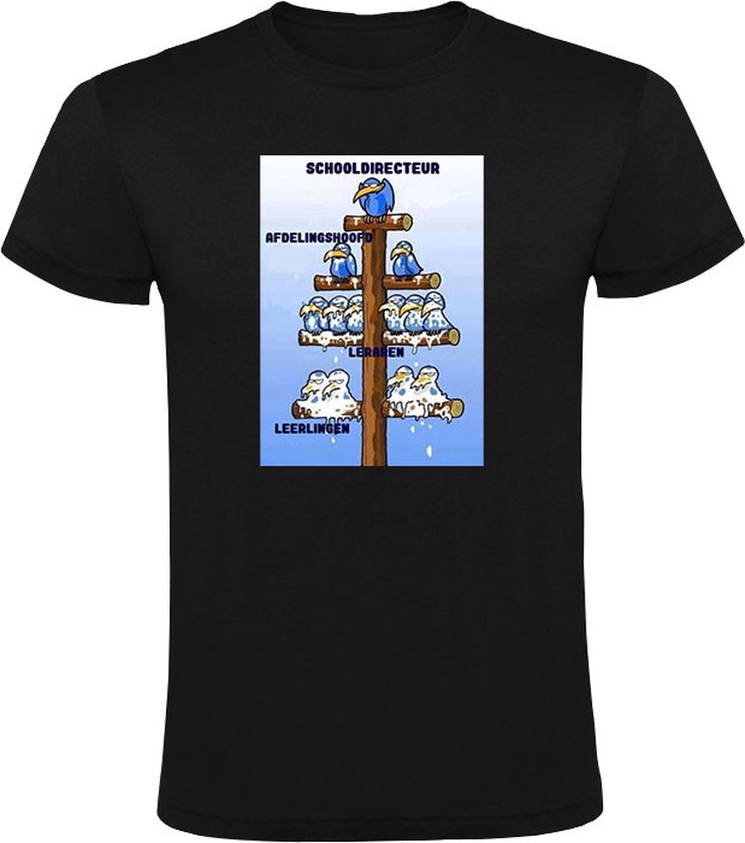Schijt vogels Heren T-shirt - sport - trainer - voetbal - hockey - speler - game - humor - grappig