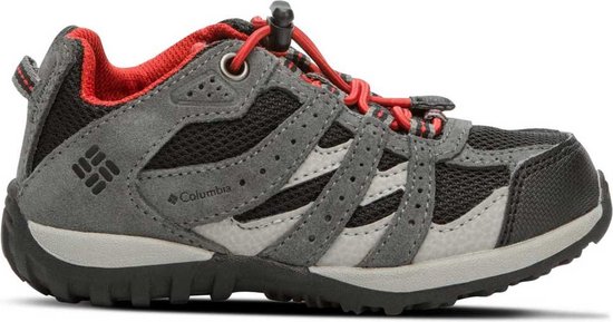 Chaussures de randonnée Columbia Redmond - Noir / Flame - Enfants - UE 25