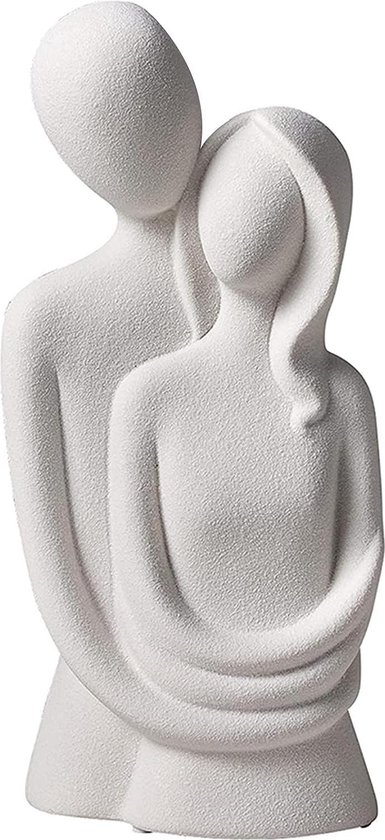 Sculpture moderne Couple Sculpture en céramique salon Sculpture en  céramique abstrait... | bol