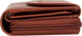 Mustang® Udine leren portemonnee bruin 13x3,5x10cm