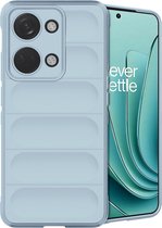 iMoshion Hoesje Geschikt voor OnePlus Nord 3 Hoesje Siliconen - iMoshion EasyGrip Backcover - Lichtblauw