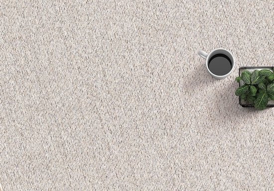 The Carpet Natal Modern tapijt voor de woonkamer, ook geschikt voor de keuken, tufting, robuuste kortfluweel met vilten achterkant, zacht en vuilafstotend, grijs, 160 x 230 cm