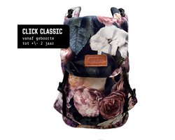 Product: ByKay Draagzak Click Carrier Classic - Ergonomische Draagzak Baby van broekmaat 62/68 tot +/- 2 jaar - Comfortabel & Snel met Click & Go - voor Buik, Heup en Rug - Winter - Velvet Baroque, van het merk Bykay