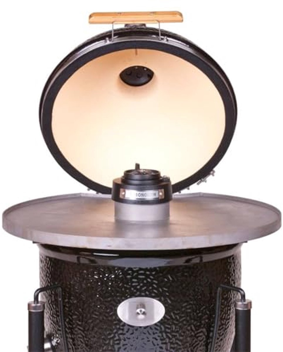 Vuurplaat - Grillplaat Plancha - Buiten Koken - Gelijkmatige Temperatuur - 74 cm Diameter - Zwart