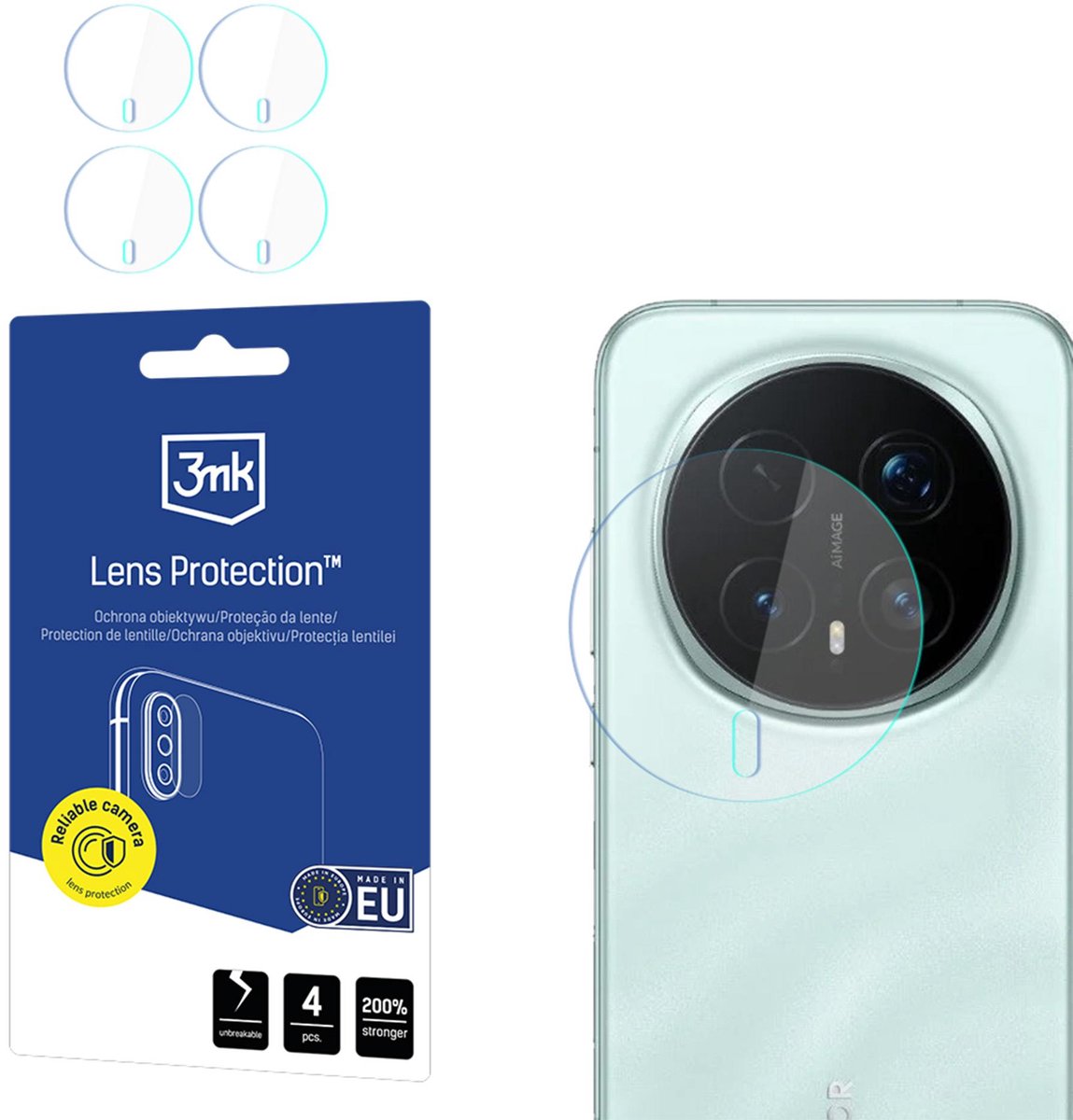 3Mk Lensbescherming Voor Honor Magic8 Pro Beschermt Je Telefoon Tegen Krassen.