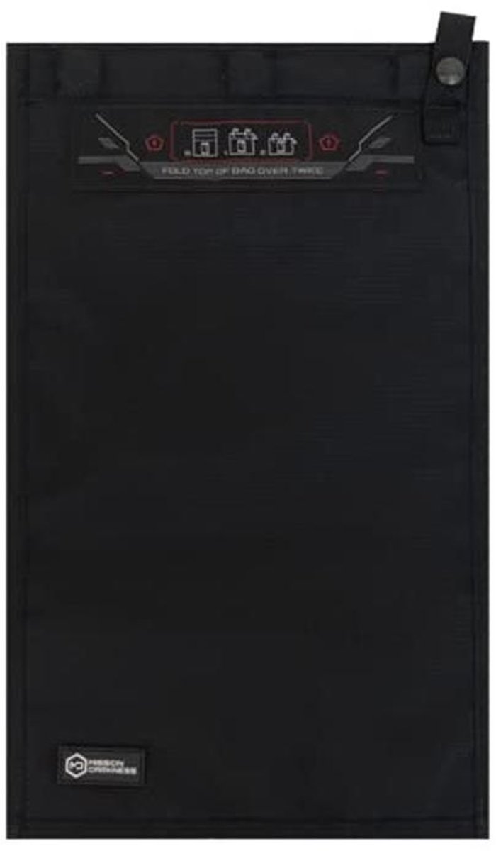 Faraday Tas - Apparaat Bescherming - Data Beveiligen - Magnetische Sluiting - 17 x 10 Inch - Zwart