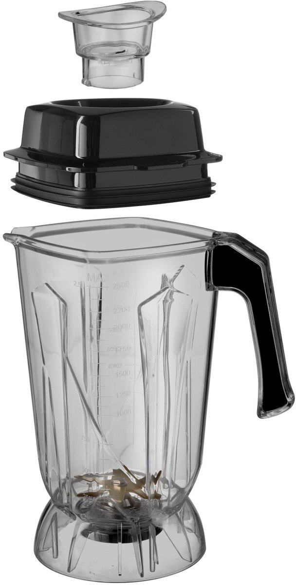 Blender Kan Met Titanium Gecoat Mes- Hendi- 2-5L- 200x170x(h)360mm van HENDI — afbeelding 4