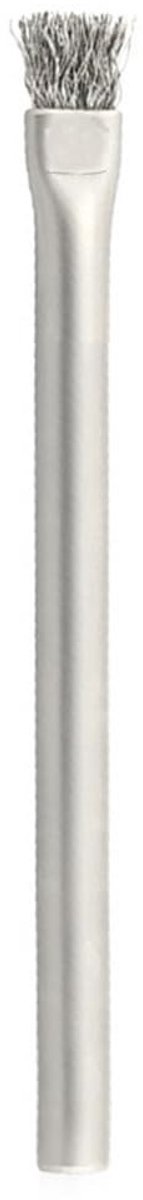 Dailygoods- Algenborstel Roestvrij Staal - Aquarium Borstel - Algenverwijderingsborstel - Slijtvaste Borstelharen - Duurzaam - 15 cm - Aquariumborstel