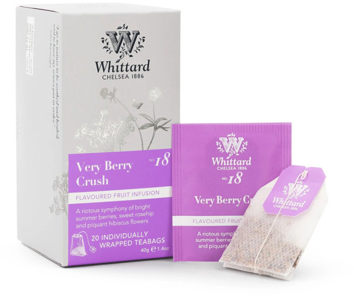 Fruitthee Whittard of Chelsea Very Berry Crush, 20 st.