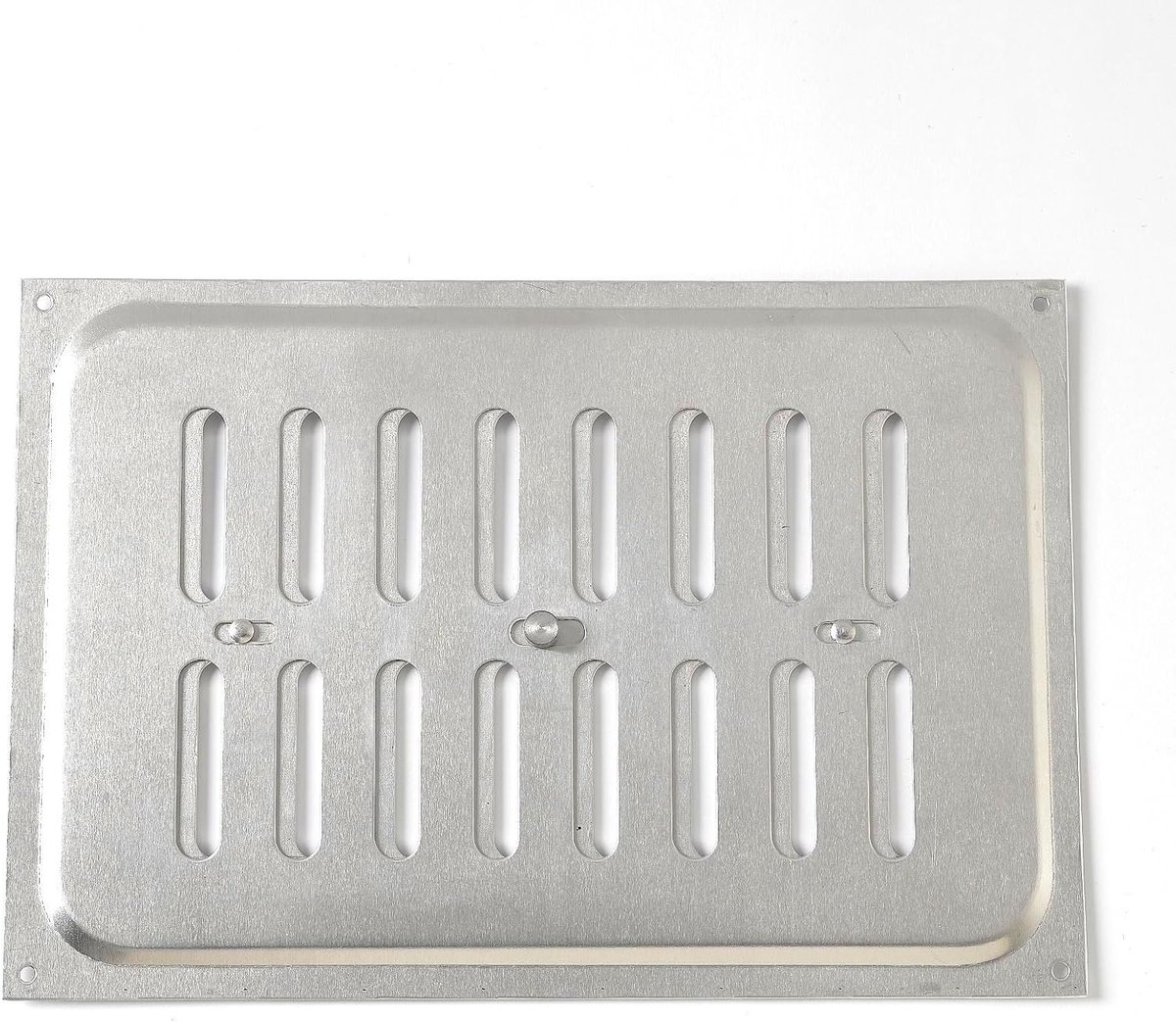 Ventilatierooster - Luchtregelaar - Ventilatie Aanpassen - Verstelbare Slider - 180 x 110 mm - Aluminium