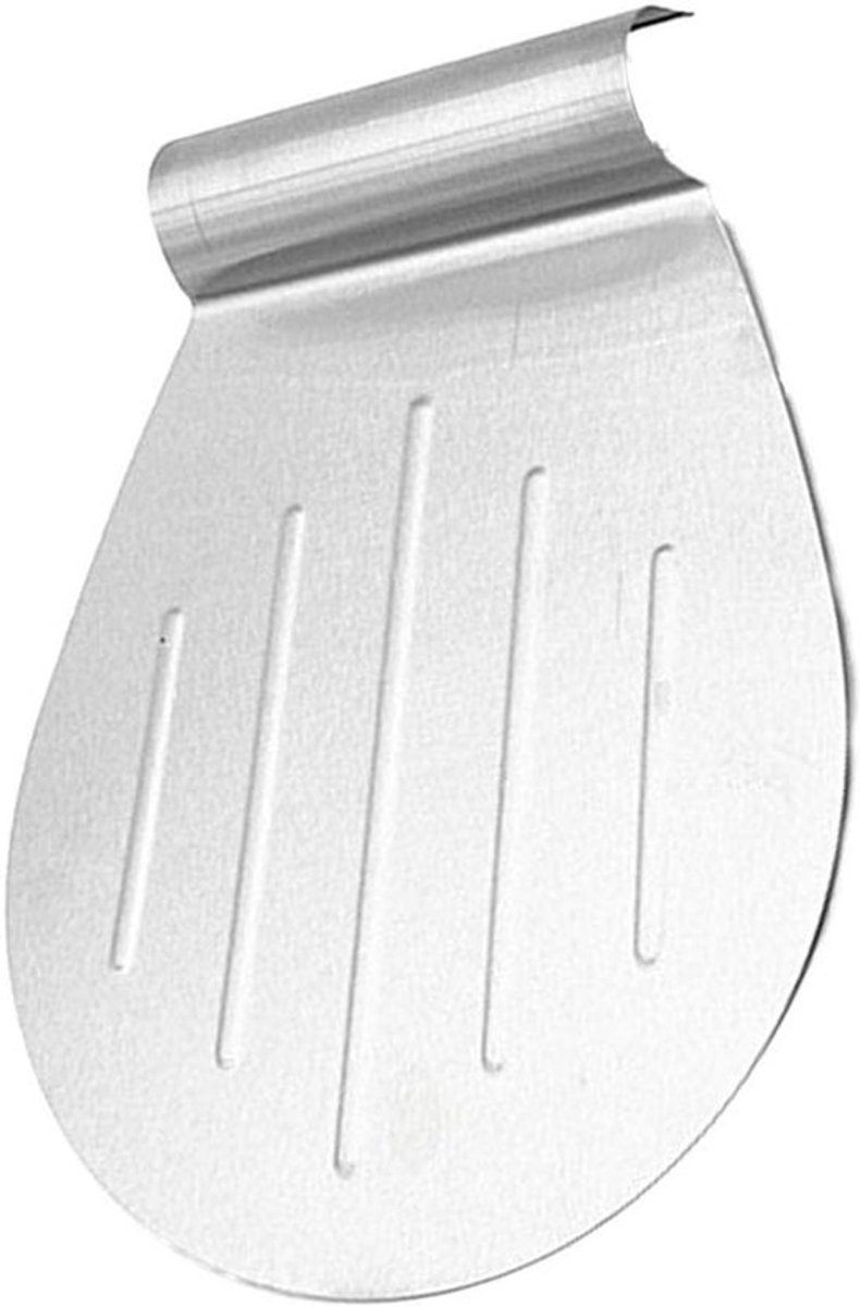 Overzetbak RVS Cake- en pizzalifter 32,5x26x3 cm voor keuken - Oven en bakken - Zilver
