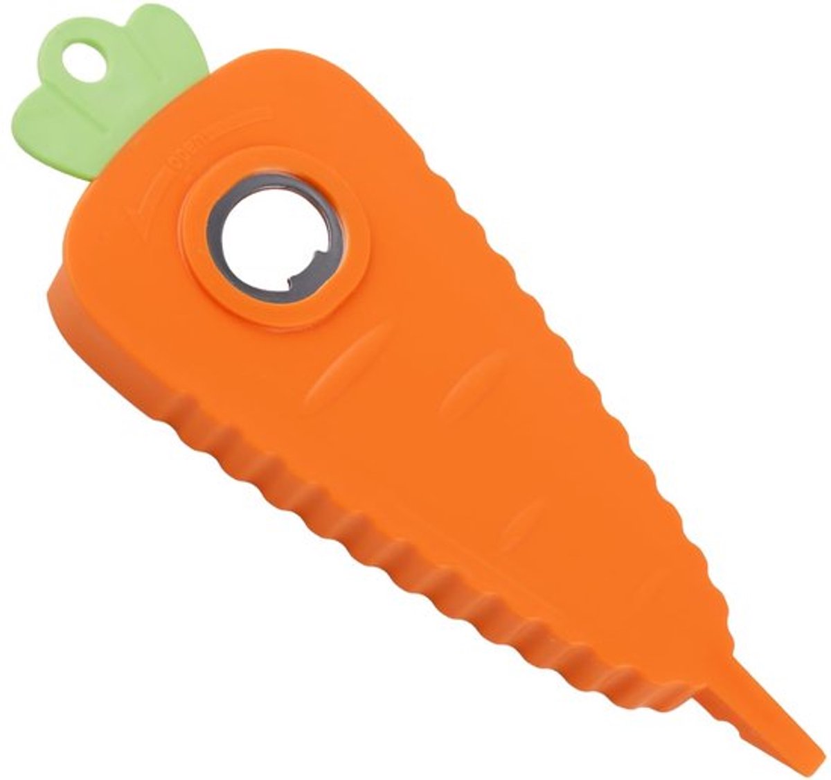 Wortelflesopener, multifunctionele magnetische potopener voor blikjes, bier, frisdrankflessen voor zwakke handen, koelkastdecoratie voor ouderen