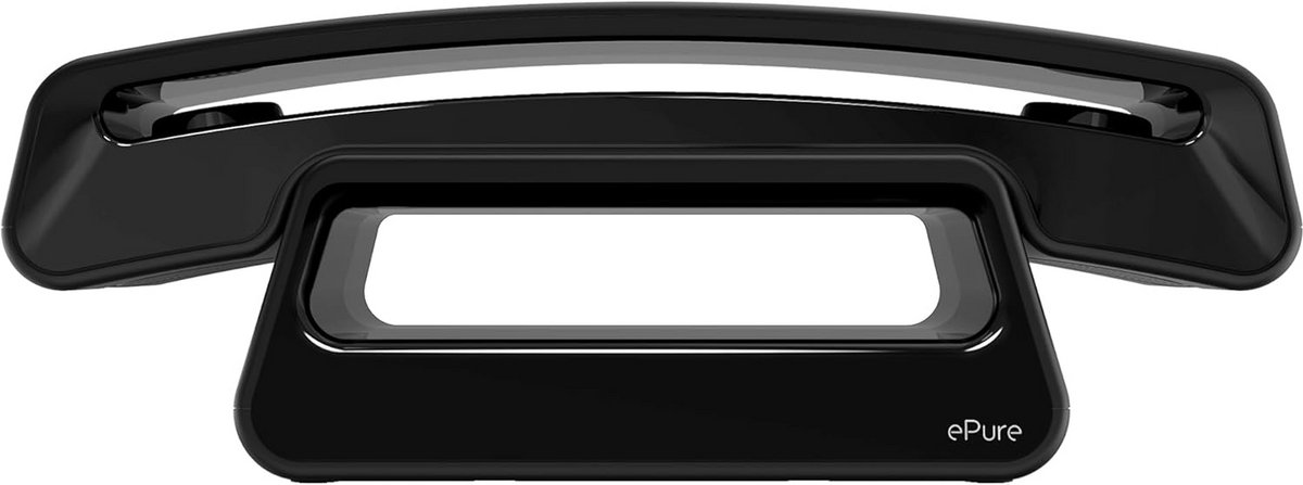 Extra Telefoon Hoorn - Draadloze Handset - Thuis Bellen - Intuïtief Menu - 20.5 cm - Zwart
