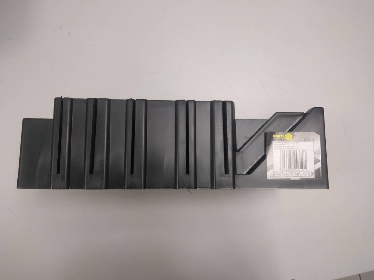 Versteksnijlade - Snijbak - Precisie zagen - Instelbare hoeken - 29 cm - Zwart