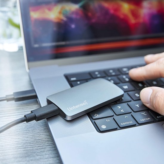 Externe SSD - Draagbare Opslag - Snelle Data Transfer - USB 3.2 Gen 2x2 - 2TB - Antraciet — afbeelding 4