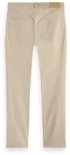 Beige corduroy broek, achterkant, met label 'Scotch & Soda'.