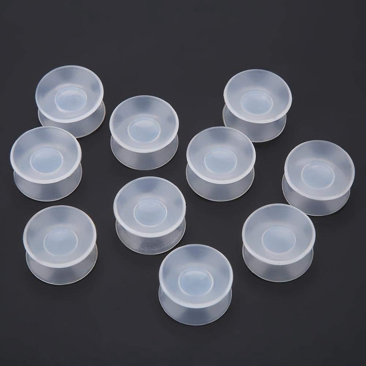 Dailygoods- Zuignap Ultra Krachtig - Siliconen Zuignap - Aquarium Zuignap - Dubbelzijdige Zuignap - 10 Stuks - Sterke Zuigkracht - Aquariumaccessoires