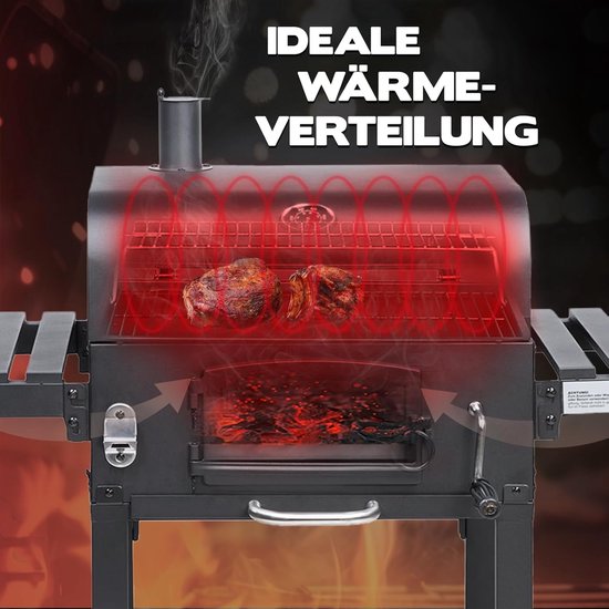 BBQ Wagen - Barbecue Wagen - Barbecue - BBQ - Vlees - Grillen - BBQ met Wieltjes van Merkloos — afbeelding 4