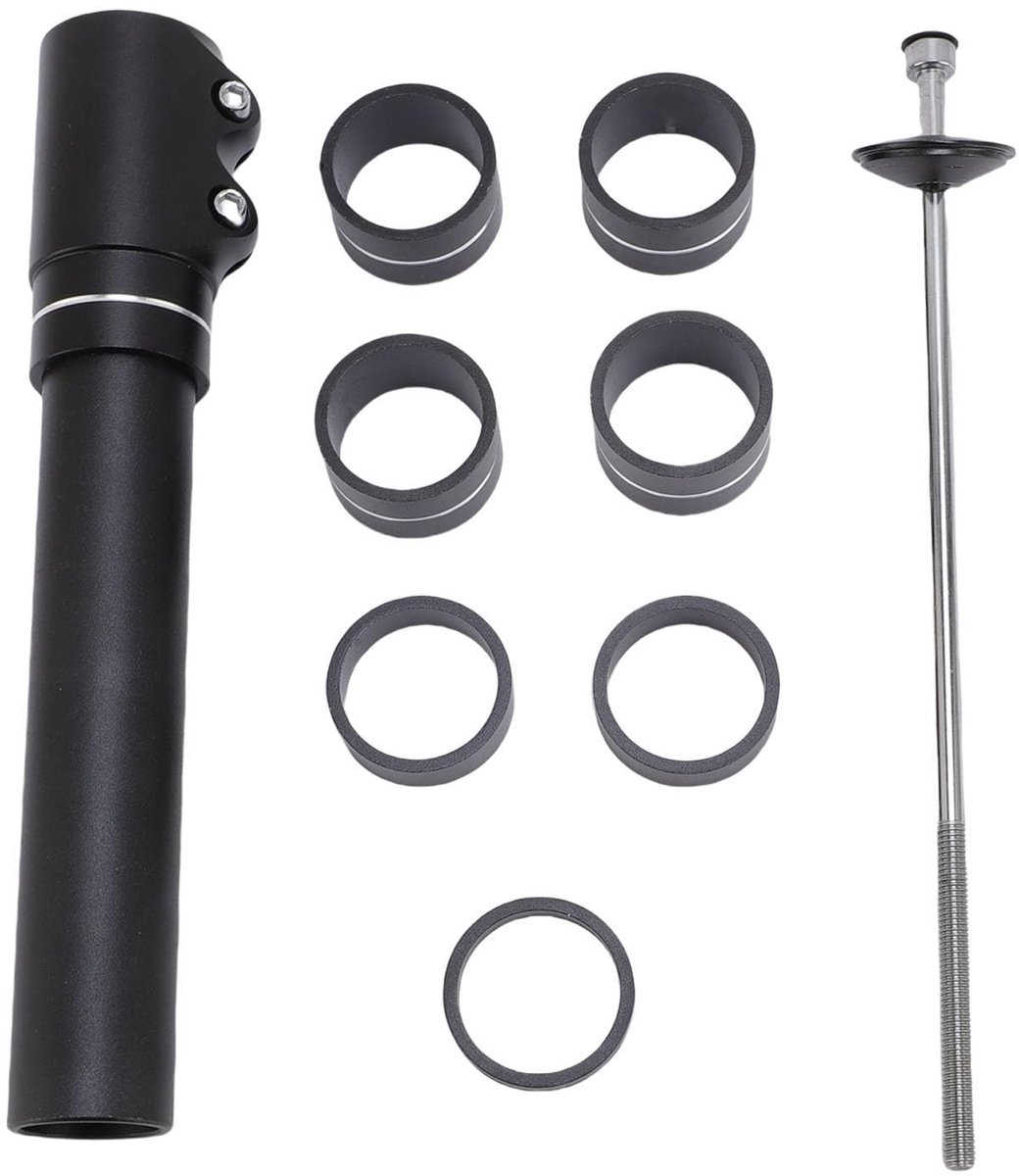 Dailygoods- Stuurpenverlenger 210 mm Hoogte Verstelbaar - Duurzaam Aluminium - Antislip Grip - Lichtgewicht - Stabiele Installatie - Geschikt voor Mountainbikes - Stuurverhoger