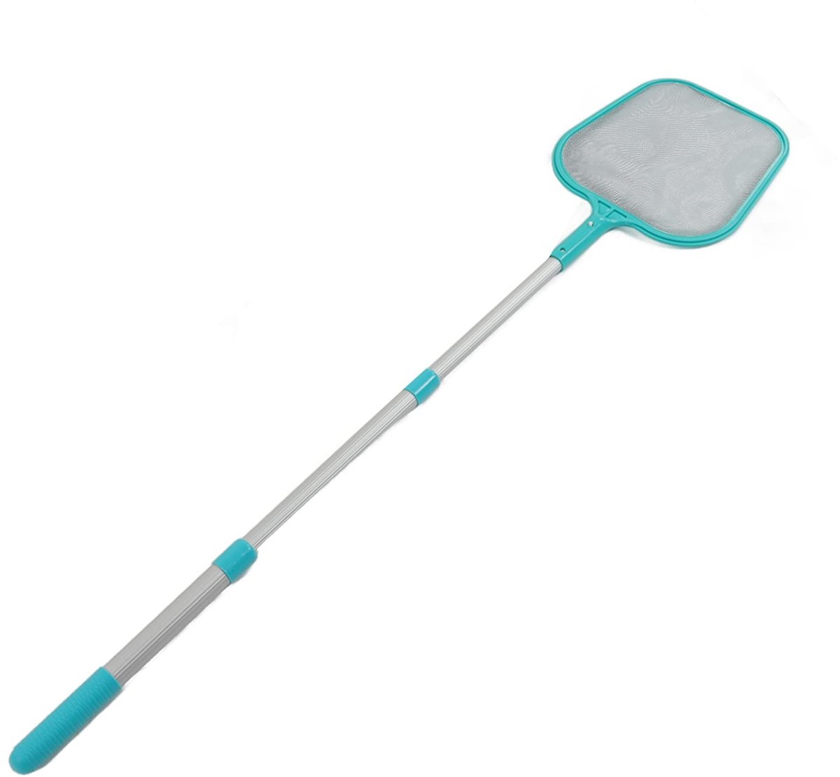 Dailygoods- Zwembad Skimmer Net Intrekbaar - Draagbaar Reinigingsgereedschap - Nylon Bladhark - Telescopisch Scheppen - Efficiënt Afvalverwijdering - Voor Zwembad/Bubbelbad - Zwembadreiniger