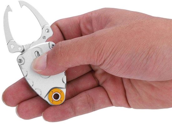 Dailygoods- Visserijtang Roestvrij Staal - Drijvende Tang - Opvouwbaar Gereedschap - Lichtgewicht Clip - Schokbestendig - Duurzaam van Dailygoods — afbeelding 3