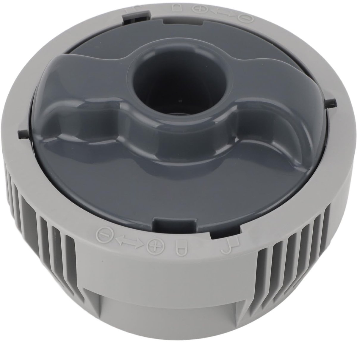 Dailygoods- Chloordispenser Aansluiting 43 mm - Kunststof Connector - Eenvoudige Installatie - Hoge Betrouwbaarheid - Breed Toepassingsgebied