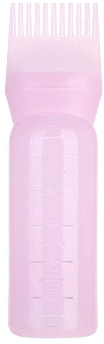 Dailygoods - Haarverf Applicator Fles - Kleurborstel met Kam - 3 Kleuren - Handige Verfoplossing - Duurzaam Kunststof - Voor Thuis en Professioneel Ge...