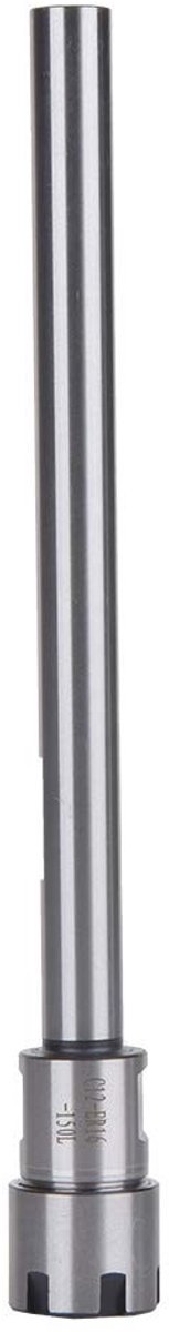 Dailygoods- Collet Holder - Precisie Fabricage - Verlengde Schacht 15 cm - Hoge Klemkracht - Roestvrij Staal - Geschikt voor ER16M - Freesnijder