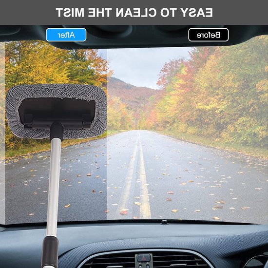 Autowasborstel - Auto Wasborstel - Cleansystem Borstel - stevige steel van Merkloos	 — afbeelding 2