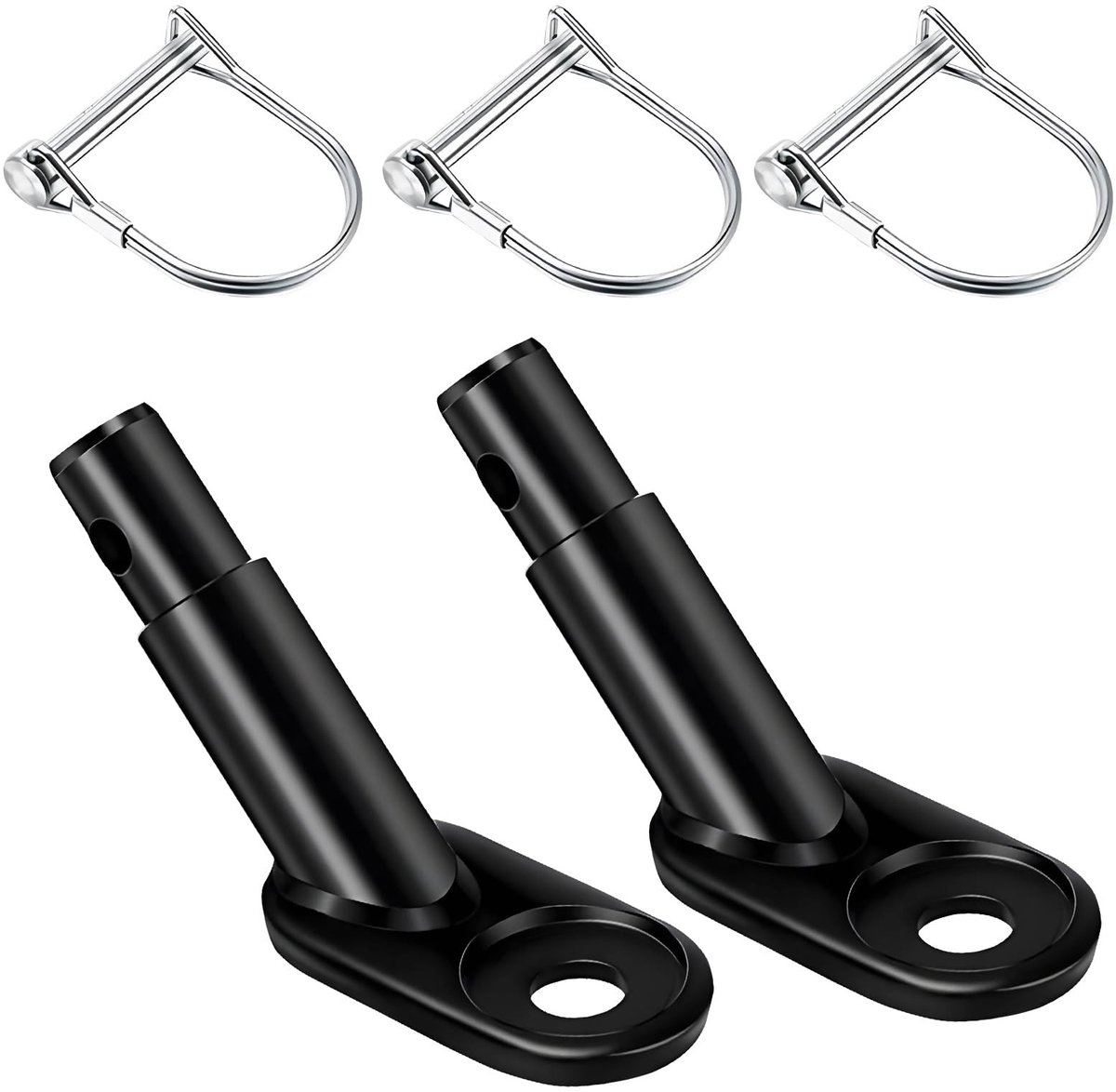 Dailygoods - Fietskar koppeling - fiets trekhaak - veiligheidspen - adapter - hondenaanhanger - kinderaanhanger - fietsaanhanger - geschikt voor fietsen