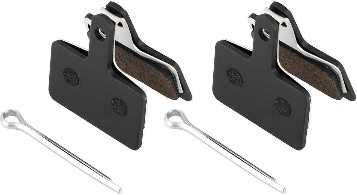 LAUZY - 4x Hars Remblokken Compatibel met Shimano Disc Remsystemen