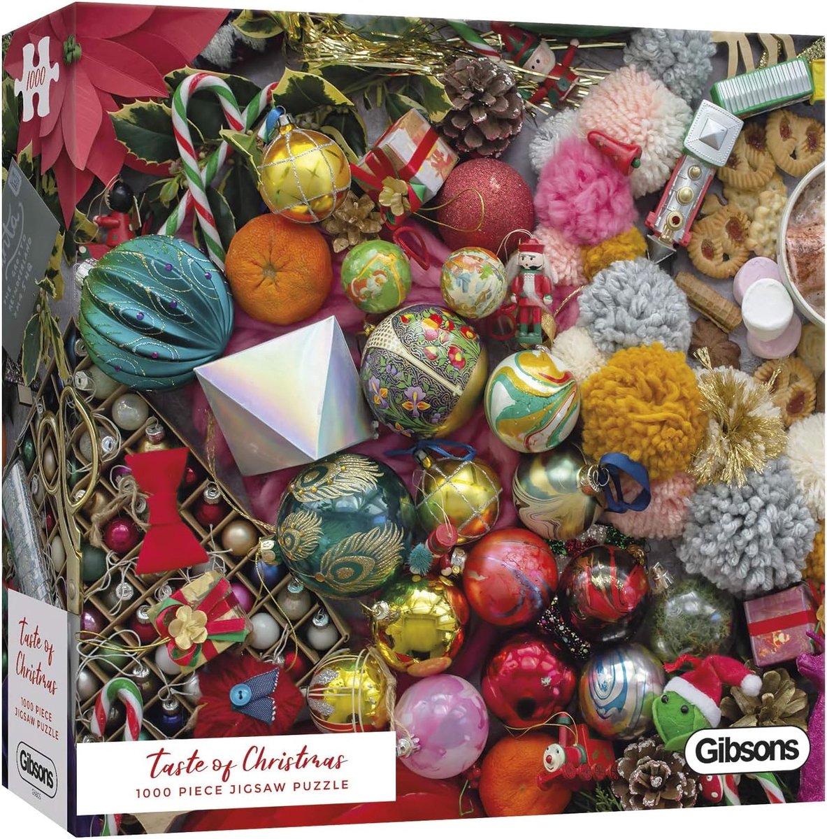 Kerstpuzzel - Legpuzzel - Ontspanning thuis - Milieuvriendelijk geproduceerd - 1000 stukjes - Kleurrijk