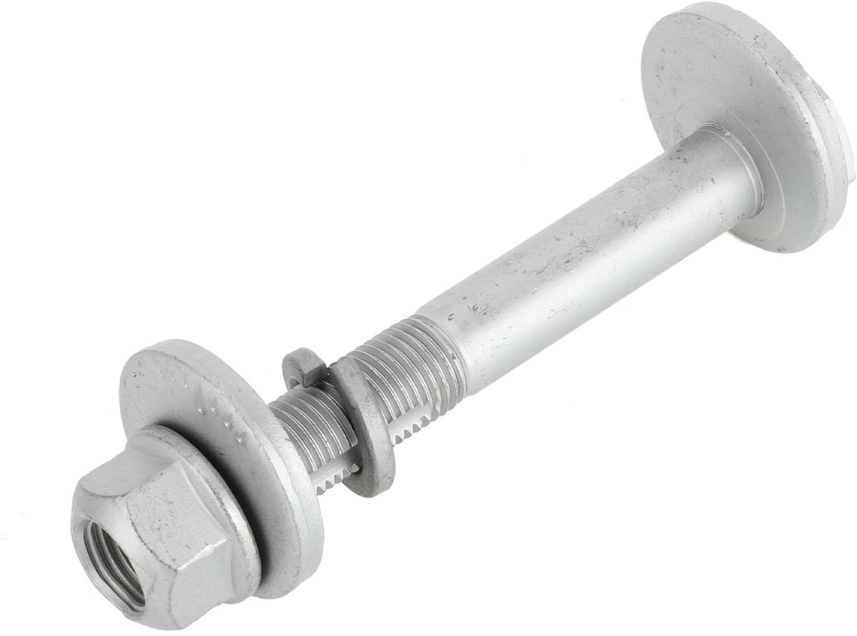 Dailygoods- Camberbout Vervangset - Moer/Pakking - Achterophanging - Hyundai Sonata 2005-2019 - Kia Sorento/Sportage - Metaal Zilverkleurig - Ophangingsbout